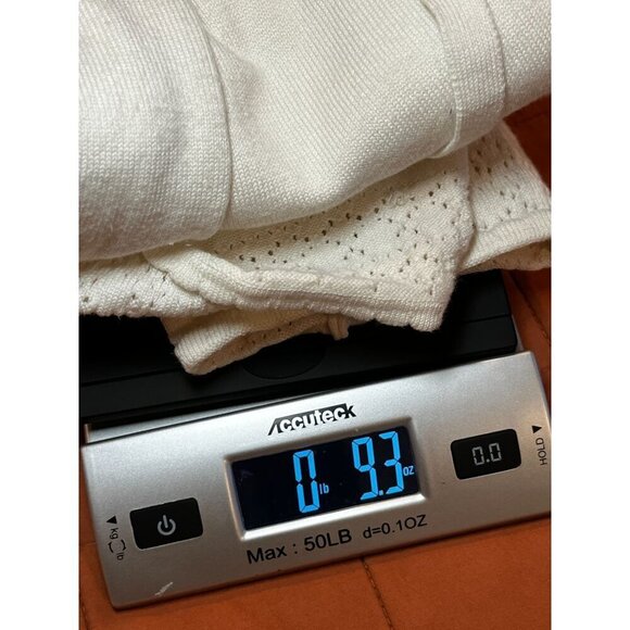 Tularosa White Ruffle Bohemian  Mini Dress Large - Picture 9 of 9